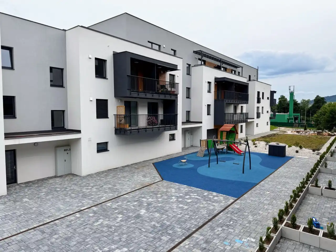 Terasa s výhľadom na okolitú zeleň